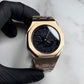 ROSE GOLD ALL BLACK FACE CASIOAK - GA-2100